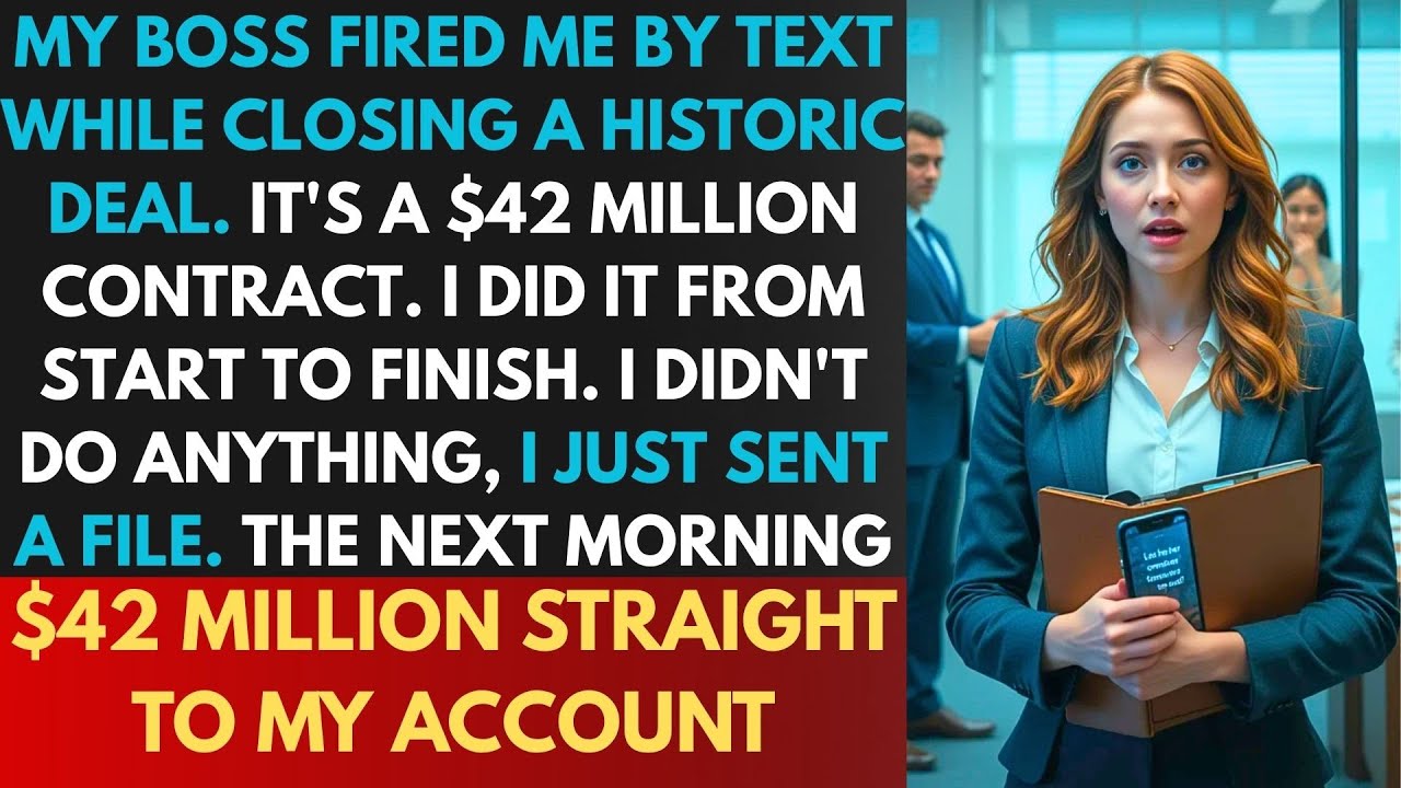 I Was Fired By Text While Closing A Historic Deal — So I Signed It Under My Own Company
