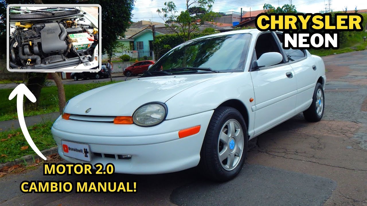 Chrysler Neon 1997 Um exótico sedã americano! (Test Drive ...