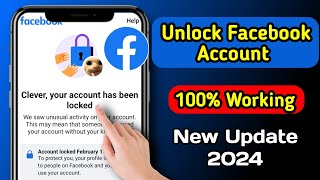 How To Unlock Facebook Account(2024) ৷৷ 100% Working & New Process