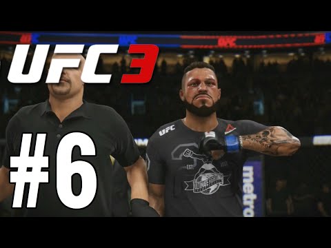 UFC 3 Career Mode Walkthrough Part 6 - VERY CLOSE FIGHT!
