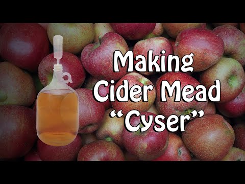 How to Make Mead - Apple Cider Mead - Cyser