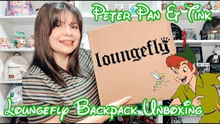 Disney Peter Pan & Tinker Bell Cosplay Mini Backpack with Coin Purse Loungefly Unboxing