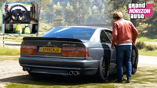 BMW 850CSI Coupe Gameplay | Forza Horizon 5 - 4K | Fanatec Wheel & Pedal Cam BMW 850CSI Coupe Gameplay | Forza Horizon 5 - 4K | Fanatec Wheel & Pedal Cam