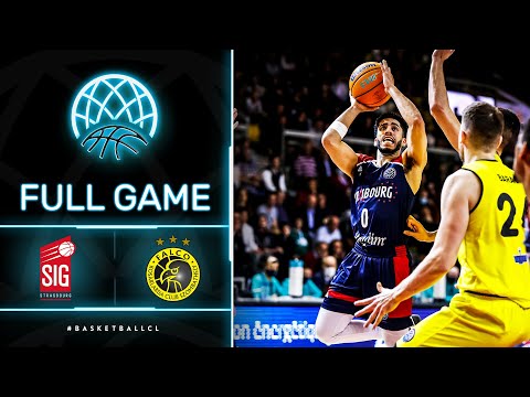 SIG Strasbourg v Falco Szombathely | Full Game | Basketball Champions League 2021-22