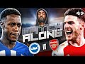 Brighton 0-3 Arsenal LIVE | Premier League Watch Along and Highlights with RANTS