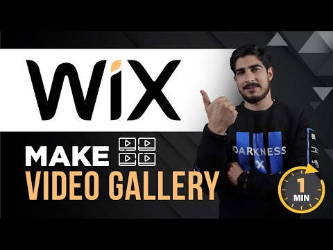 How To Make A Video Gallery On Your Wix Website 2025 | Wix Gallery Tutorial | Video Gallery Wix