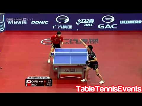 Hao Shuai Vs Chan Kazuhiro: 1/4 Final [Austrian Open 2013]