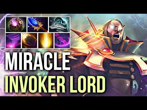 INSANE Miracle- Invoker Lord Epic Comeback Gameplay 7.05 Dota 2