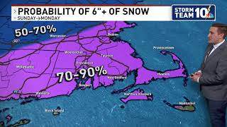 Arctic cold followed by significant snow potential this weekend