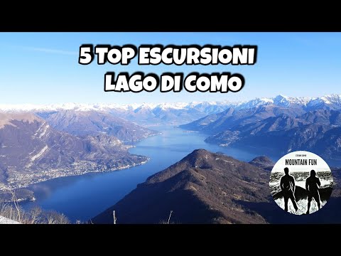 5 TOP ESCURSIONI (FACILI) LAGO DI COMO #COMOLAKE #TREKKING #ESCURSIONISMO