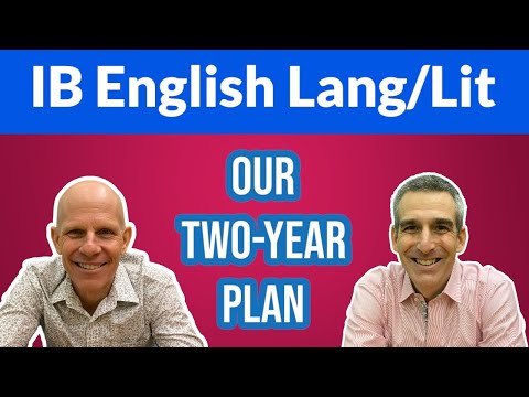 IB ENGLISH A: Course Design