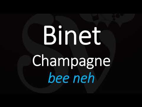 How to Pronounce Binet? (Champagne Wine)