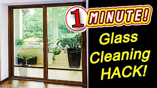 How To Clean A Glass Patio Door In 60 Seconds