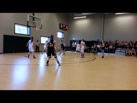 AGB with a block shot! Ball is life