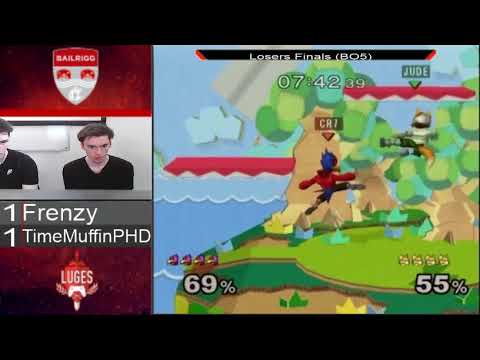 Bailrigg 5 - 8BP | Frenzy (Falco) Vs. TimeMuffinPhD (Fox) - Melee - Losers Finals