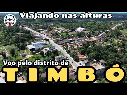 Passeio aéreo pelo DISTRITO DE TIMBÓ no município de Jacaraú na Paraíba