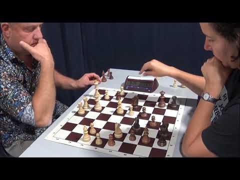 US chess champion Alexander Shabalov - WGM Dana Reizniece-Ozola, Rapid chess, Sicilian defense
