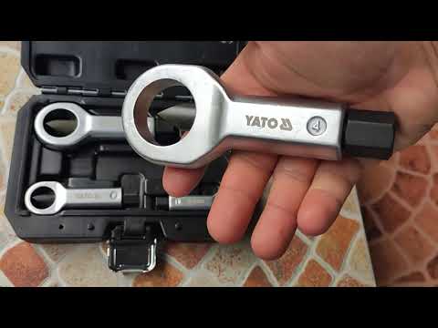 Экстрактор сломанных винтов и сверл YATO, M3-M24, набор 12 шт. Экстрактор сломанных винтов и сверл YATO, M3-M24, набор 12 шт.