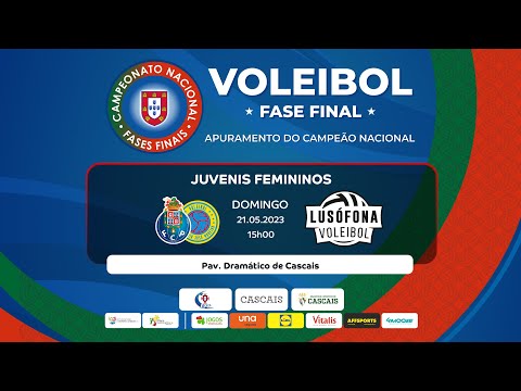 AJM/ FC PORTO  x LUSÓFONA VC - FASE FINAL JUVENIS FEMININOS 2023 - 3º/4º LUGAR