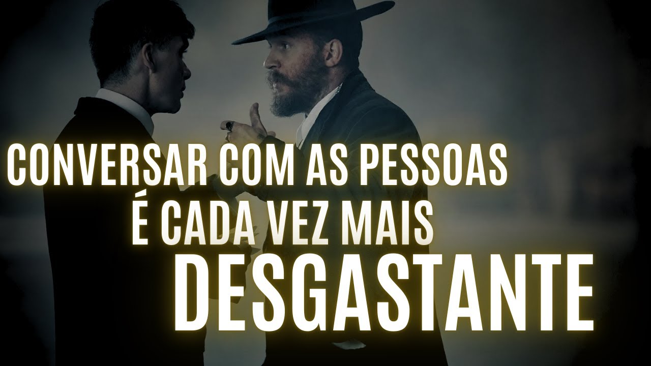 por que CONVERSAR COM PESSOAS se tornou tão cansativo?
