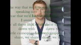 How We Operate-Kevin McKidd-Lyrics [Grey&#39;s Anatomy]