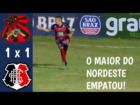 Flamengo de Arcoverde 1 x 1 Santa Cruz - Melhores Momentos Campeonato Pernambucano (23-01-19)