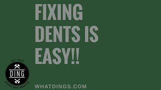 Is Fixing Dents Easy?