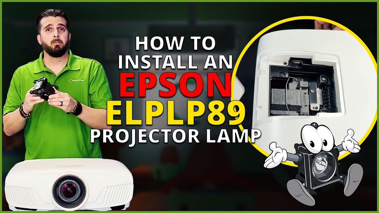 How to install an EPSON ELPLP89
