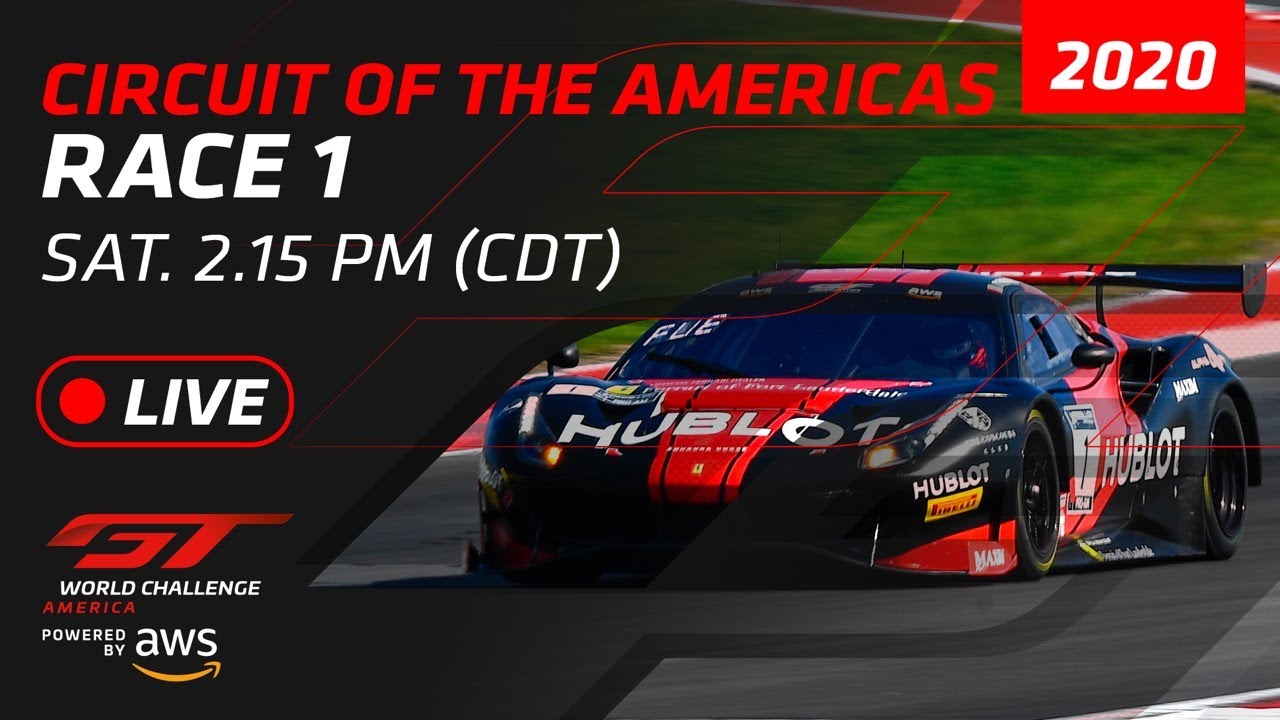 GTWC America Race 1 @ COTA 2 2020