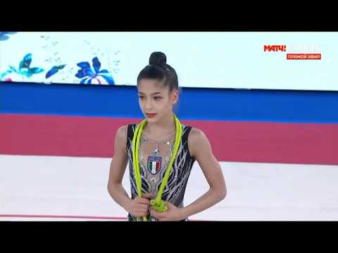 Sofia Raffaeli Rope Q  Junior World Championship Moscow 2019