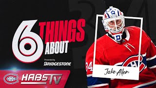 Get to know Jake Allen | 6 things about…