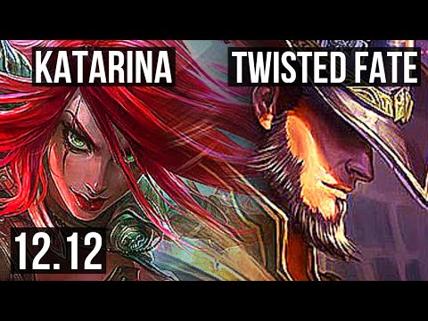 KATA vs TF (MID) | Quadra, 2.0M mastery, 400+ games | EUW Master | 12.12