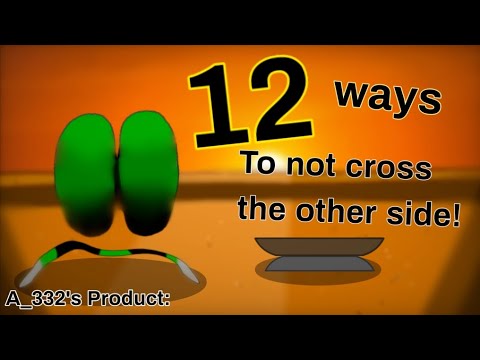 12 WAYS To NOT reach the other side! - Interminable rooms animation