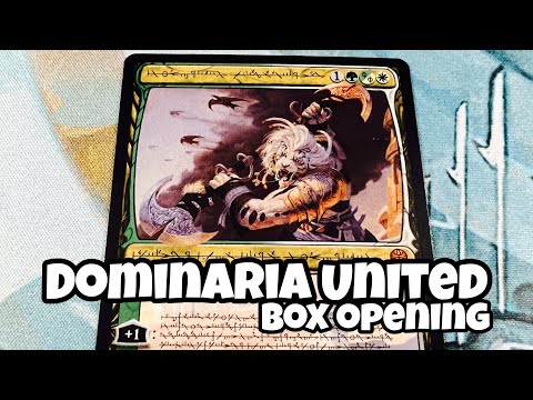 Welcome to New New Phyrexia - DOMINARIA UNITED - Box Opening // Magic the Gathering // Collecting
