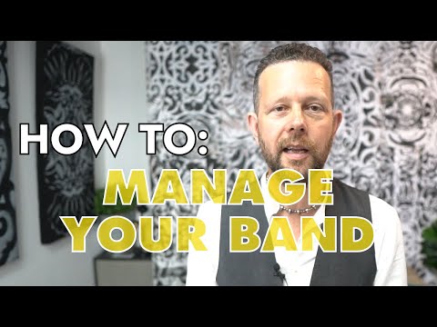 HOW TO MANAGE YOUR BAND | WaterBear - The College of Music