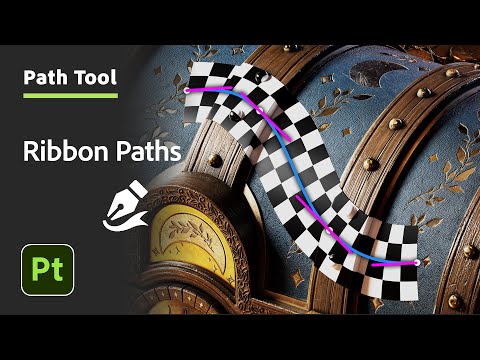 New Ribbon Paths in Substance 3D Painter | Adobe Substance 3D