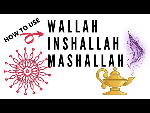 Arabic Language tutorial | Wallah, Inshallah & Mashallah