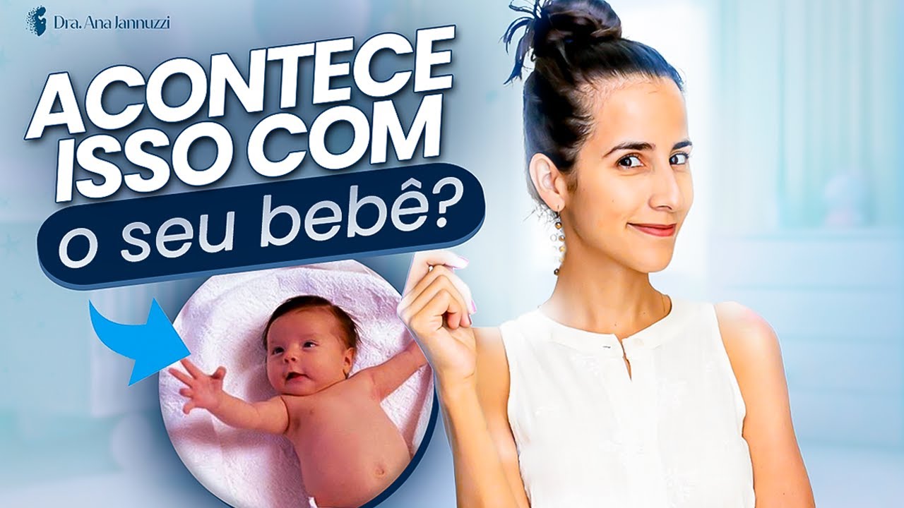 Seu bebê toma sustos na hora de dormir? Conheça o REFLEXO DE MORO por Dra. Jannuzzi