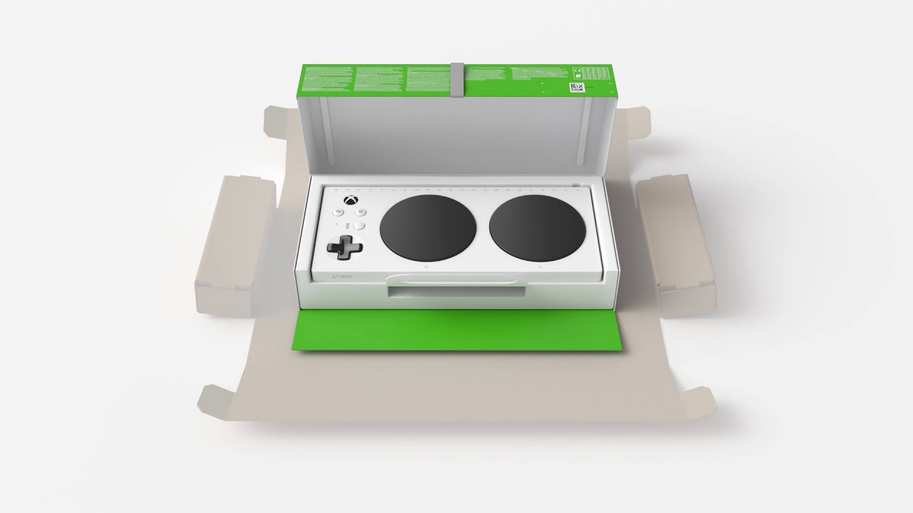 Video For Accessible Unboxing of the Xbox Adaptive Controller