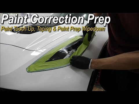 C7 Z06 Paint Correction Prep