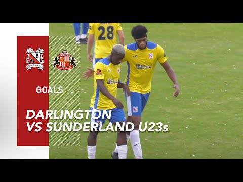 Goals: Darlington v Sunderland u23s