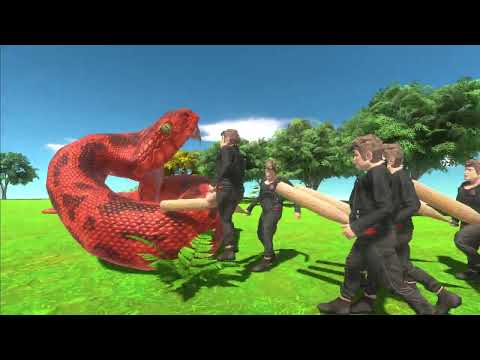 Man vs Anaconda-ARBS/Animal Revolt Battle Simulator