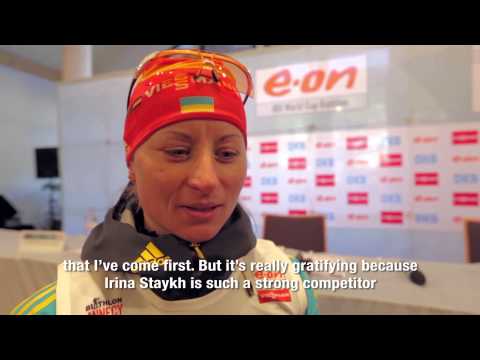 First World Cup Win for Valj Semerenko