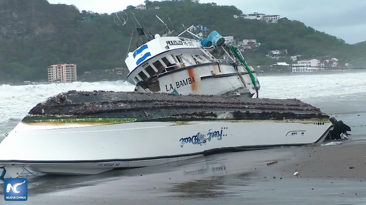 Alertan en Nicaragua por fuertes lluvias, oleaje y suspensión de zarpes ante depresión tropical