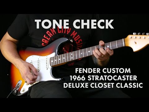 '66 Custom Shop Limited Edition Stratocaster Sunburst - Deluxe Closet Classic (2022) image 14