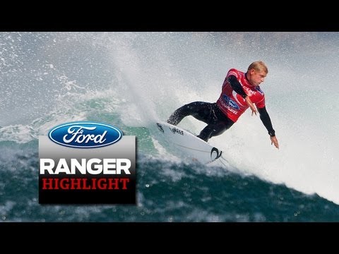 2012 Rip Curl Pro Men's Semi Finals - Heat 2 highlights presented by Ford Ranger