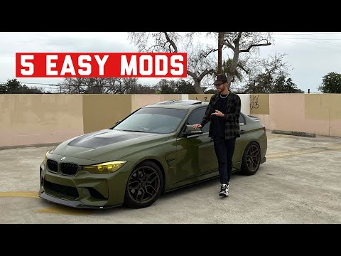 5 mods EVERY BMW F30 owner should have!!!