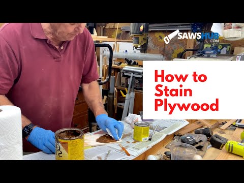 How to Stain Plywood | Easy Step-by-Step Finish Guide