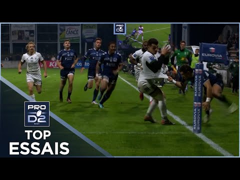 TOP Essais de la J11 – PRO D2 – Saison 2024-2025