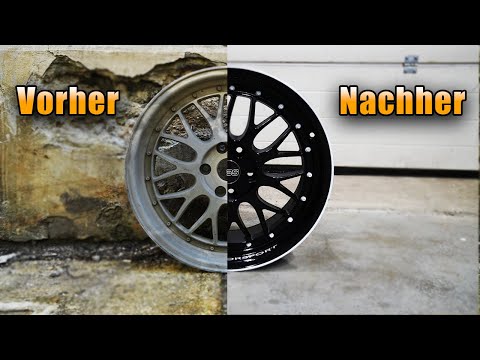 Felgen neu lackieren - So geht's! 🚗✨